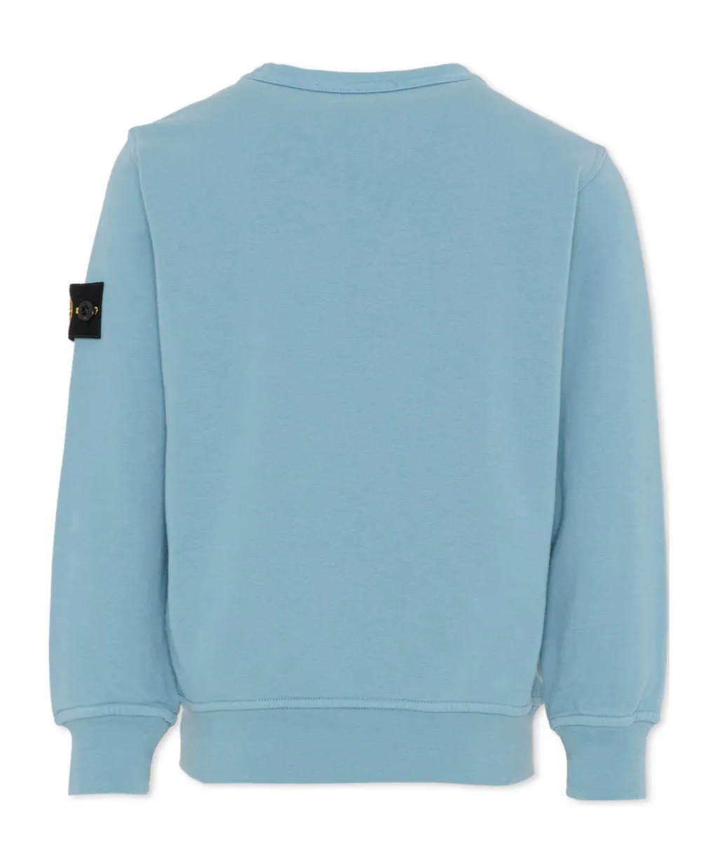 Stone Island Junior Logo Patch Sweatshirt