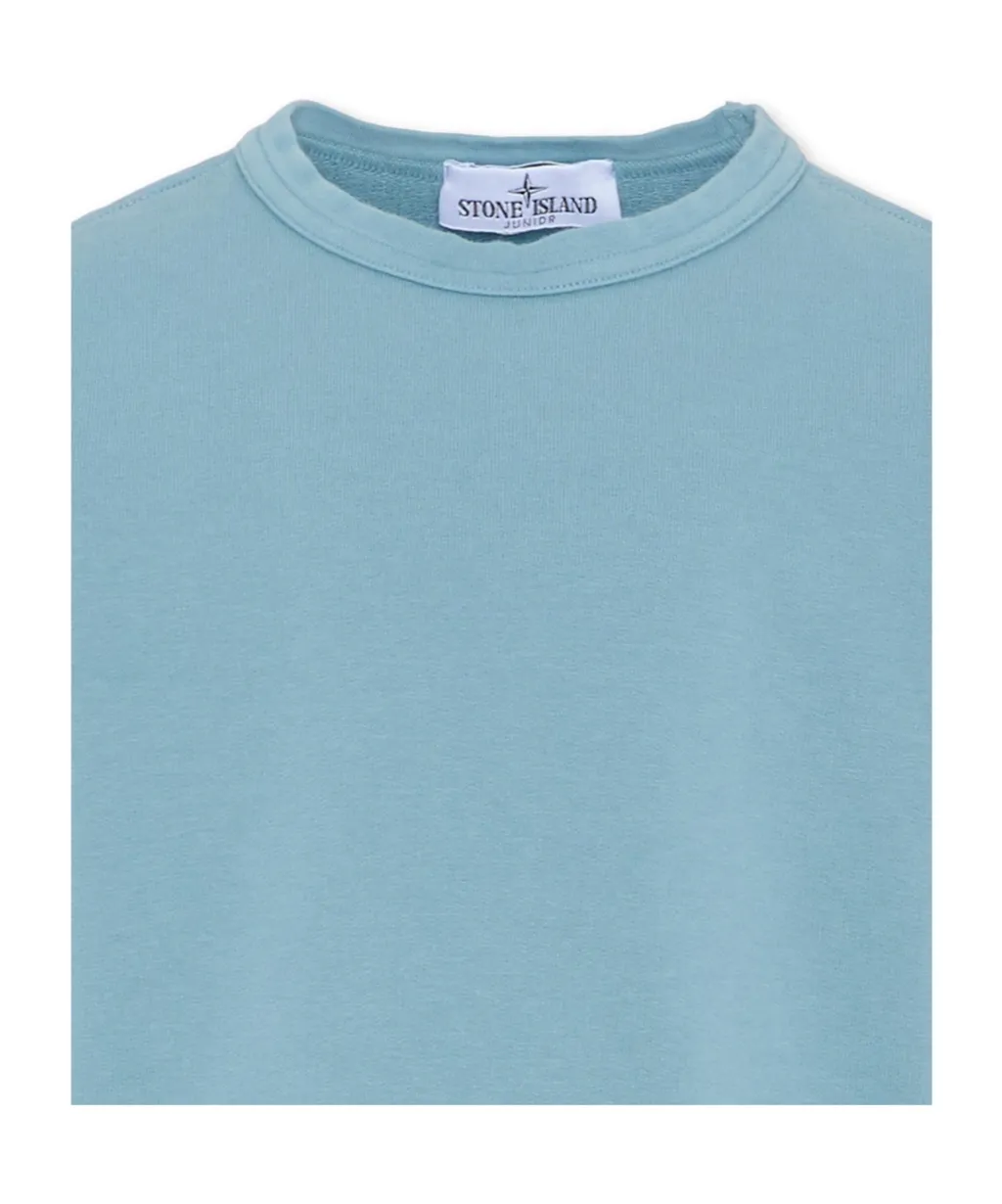 Stone Island Junior Logo Patch Sweatshirt