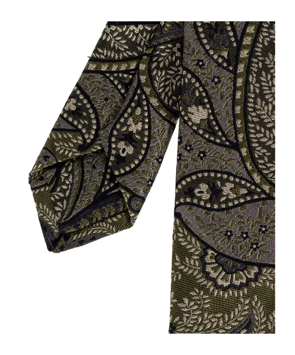 Etro Paisley Jacquard Tie