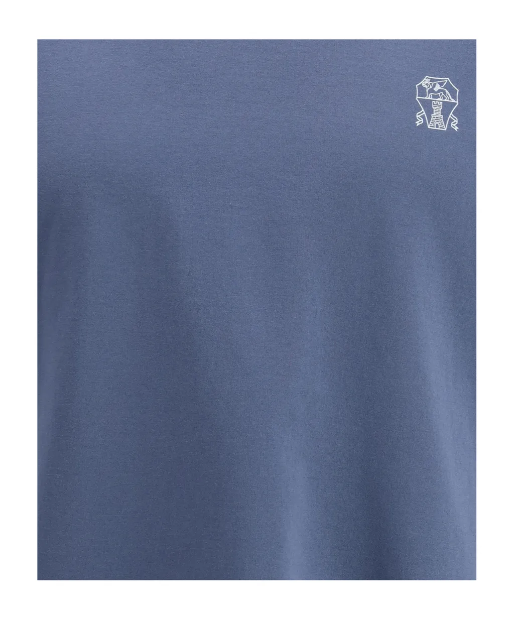 Brunello Cucinelli Logo Crew-Neck T-Shirt