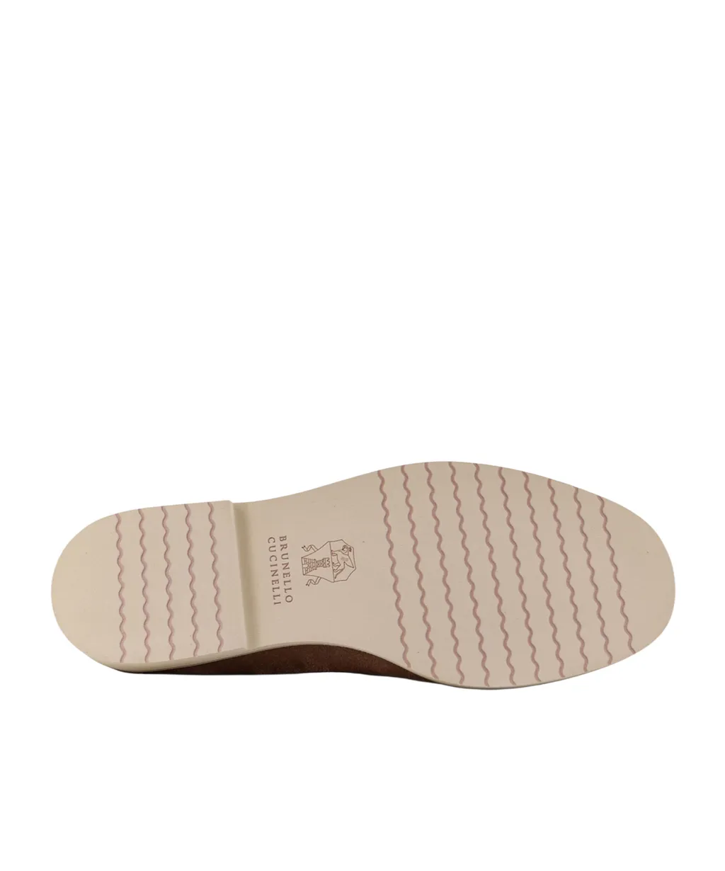 Brunello Cucinelli Slip-On Flat Loafers