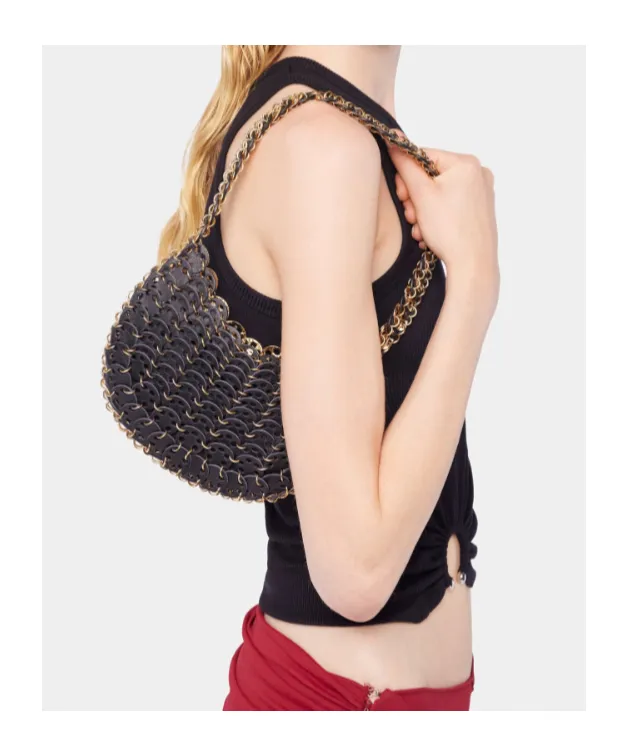 1969 Moon Flip Iconic Discs Shoulder Bag