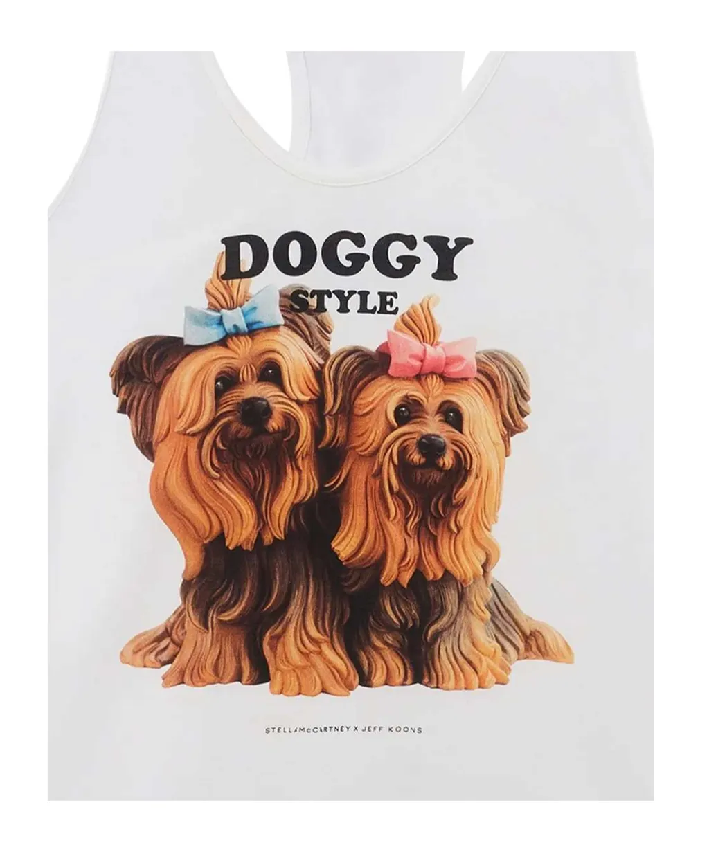 Graphic Sleeveless Tank Top