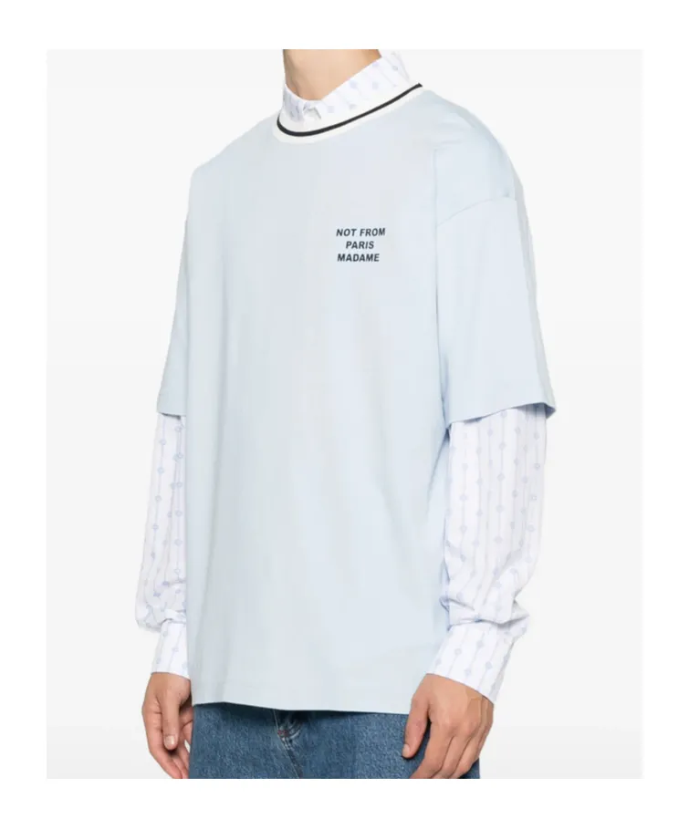 DrÔLe De Monsieur T-Shirt Slogan Sport T-Shirt