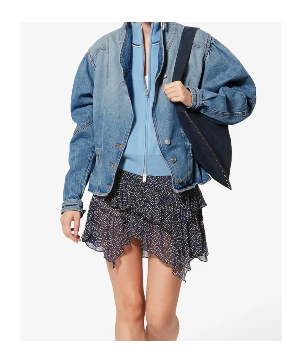 Isabel Marant Dolie Gather Detailed Jacket