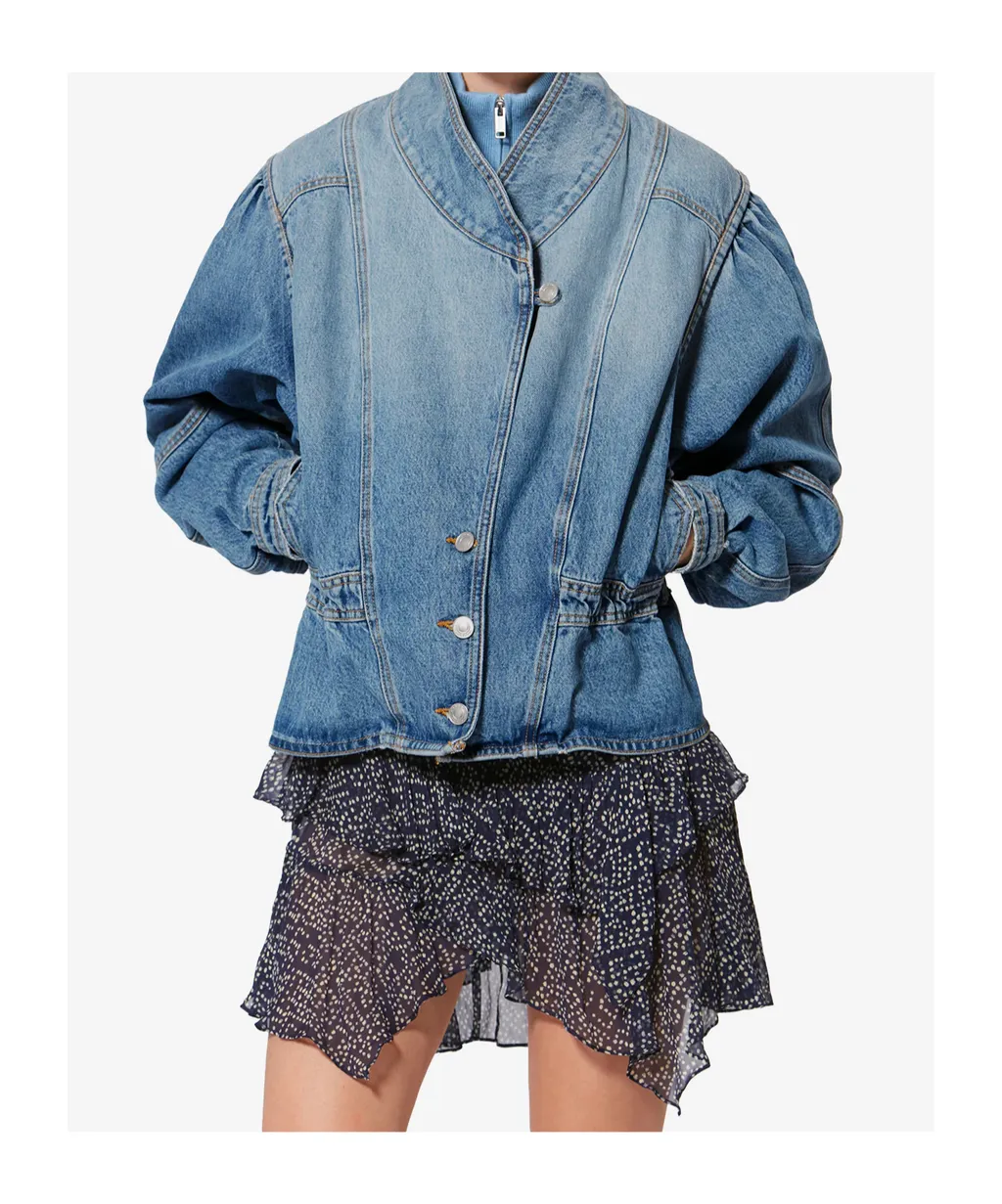 Isabel Marant Dolie Gather Detailed Jacket