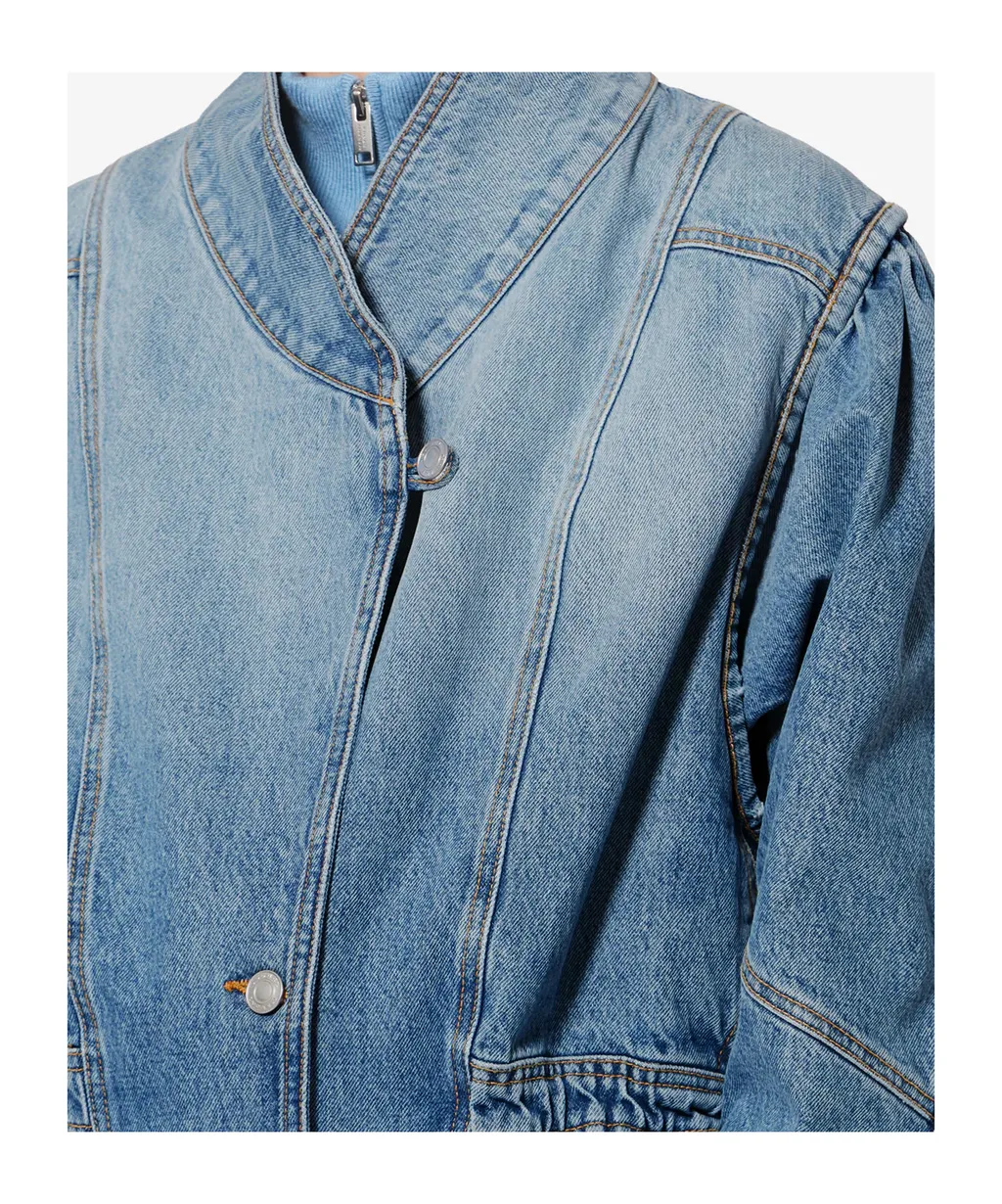 Isabel Marant Dolie Gather Detailed Jacket