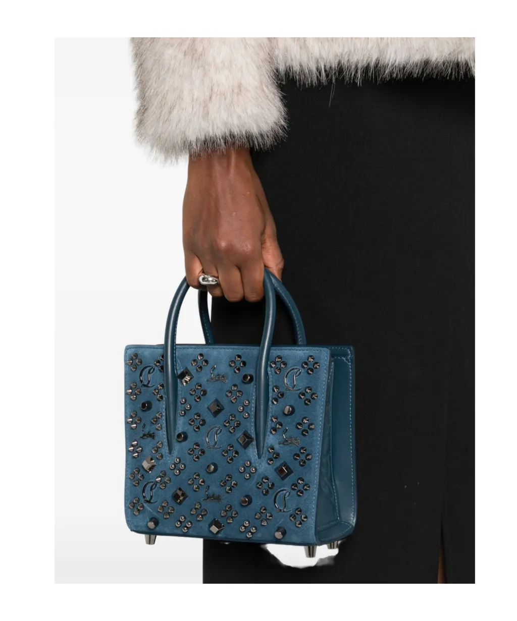 Embellished-Detail Mini Tote Bag