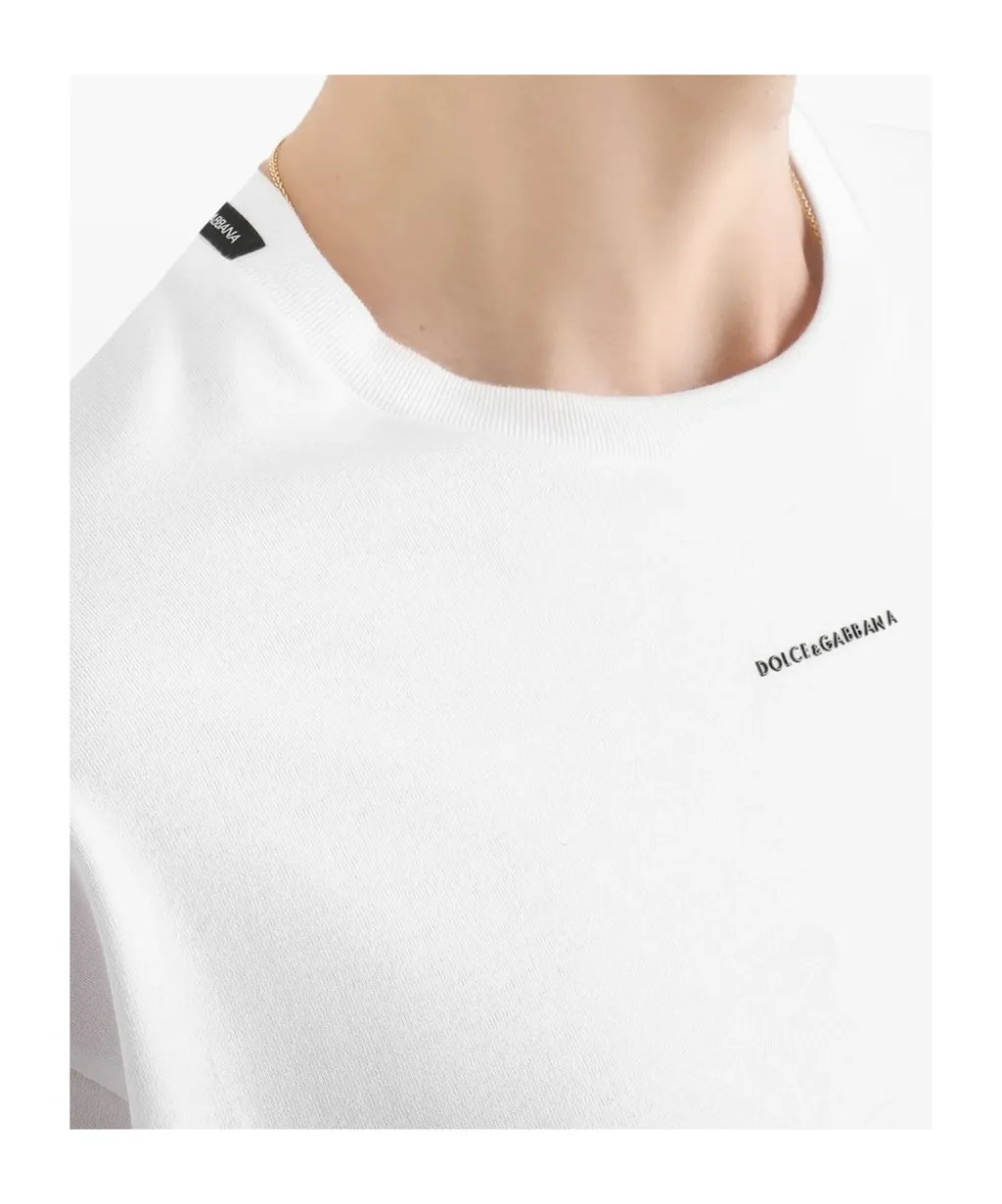 Dolce & Gabbana Logo Printed Crewneck T-Shirt