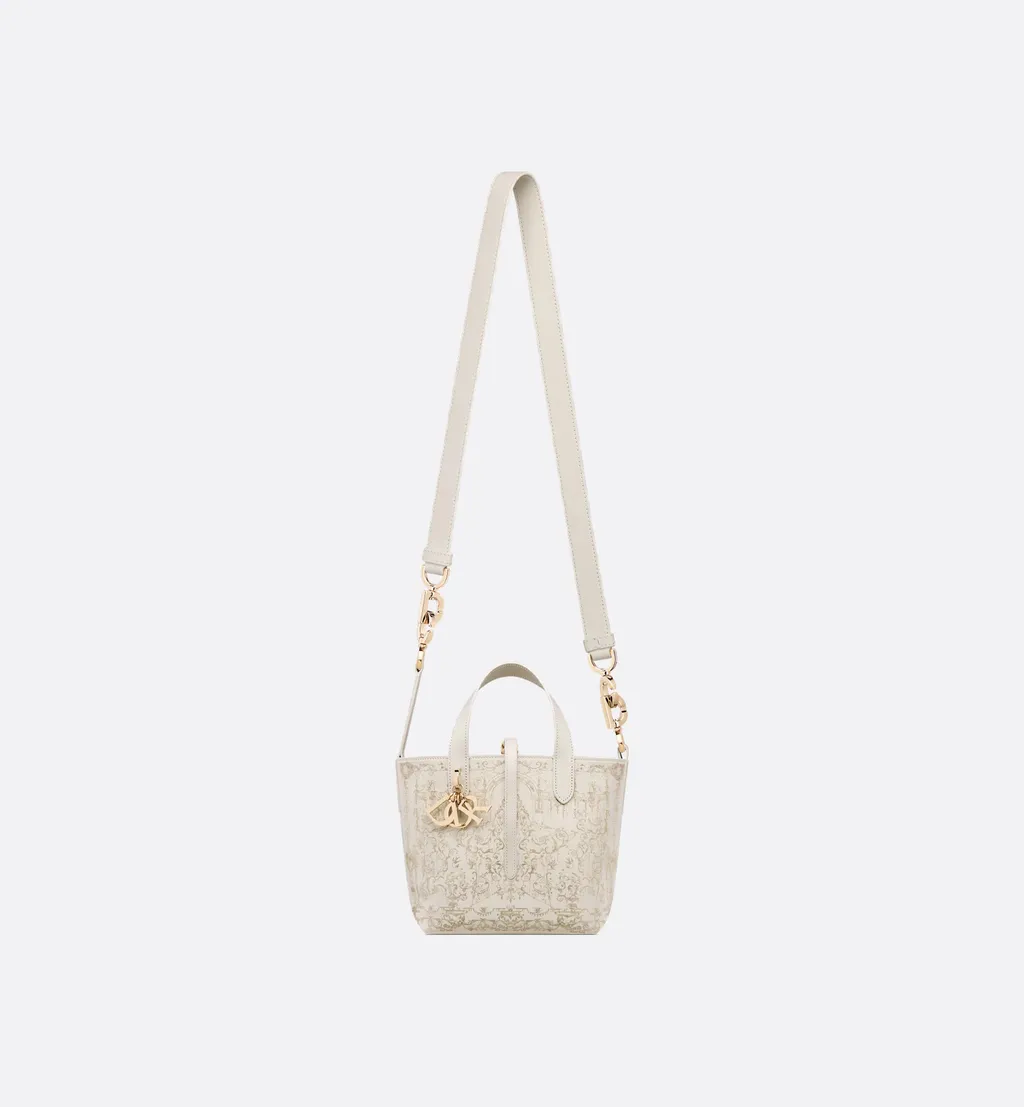 Small Dior Toujours Vertical Tote Bag