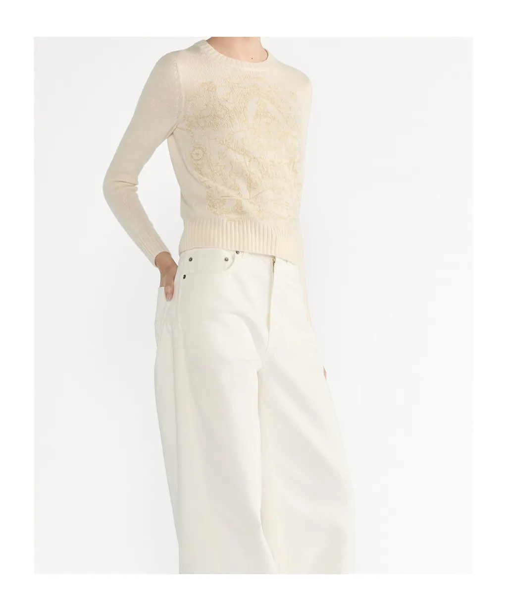 Embroidered Sweater