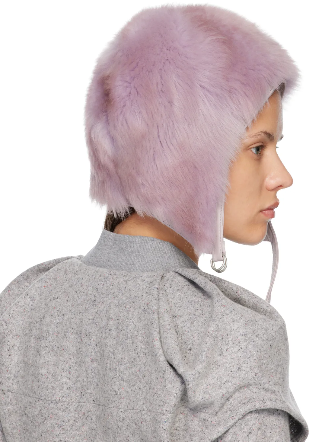 Acne Studios Shearling Cap