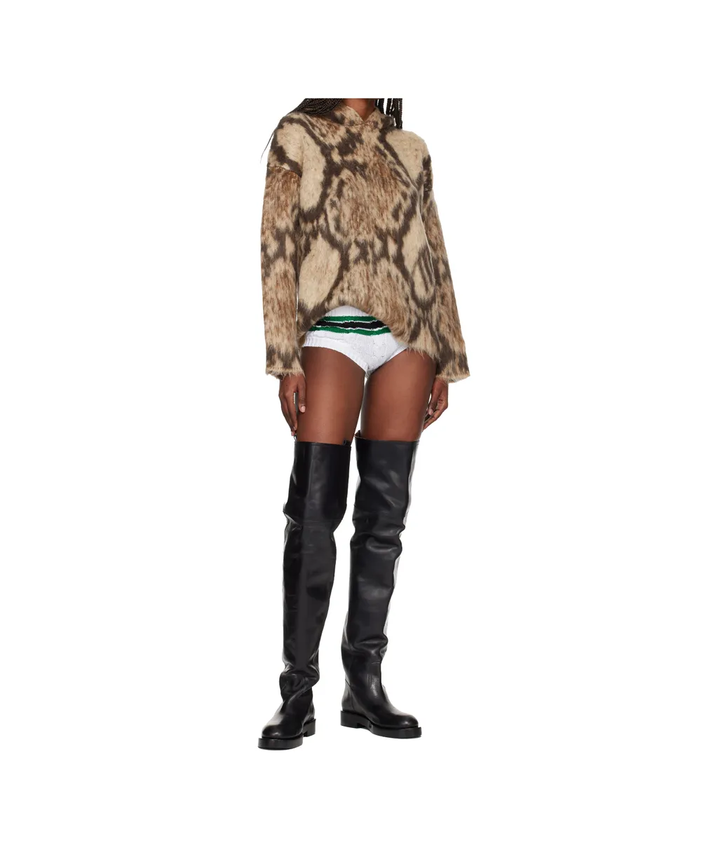 Round-Toe High Boots