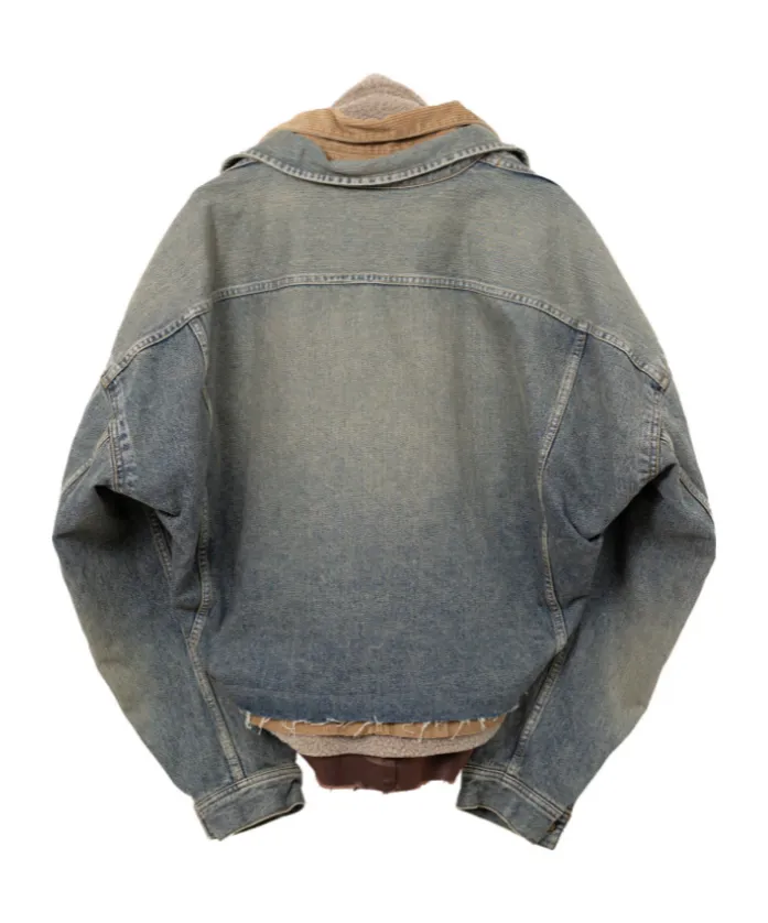 Triple-Layered Distressed Jacket