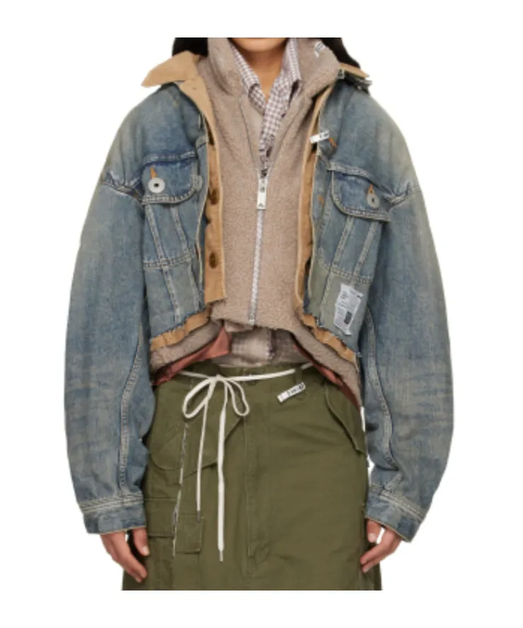 Triple-Layered Distressed Jacket