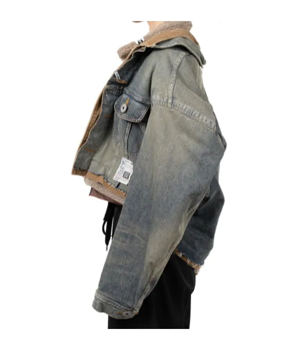 Triple-Layered Distressed Jacket