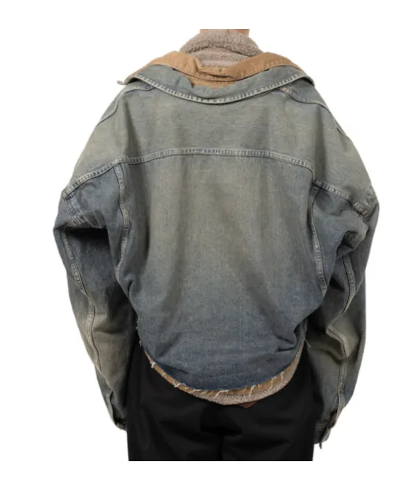 Triple-Layered Distressed Jacket
