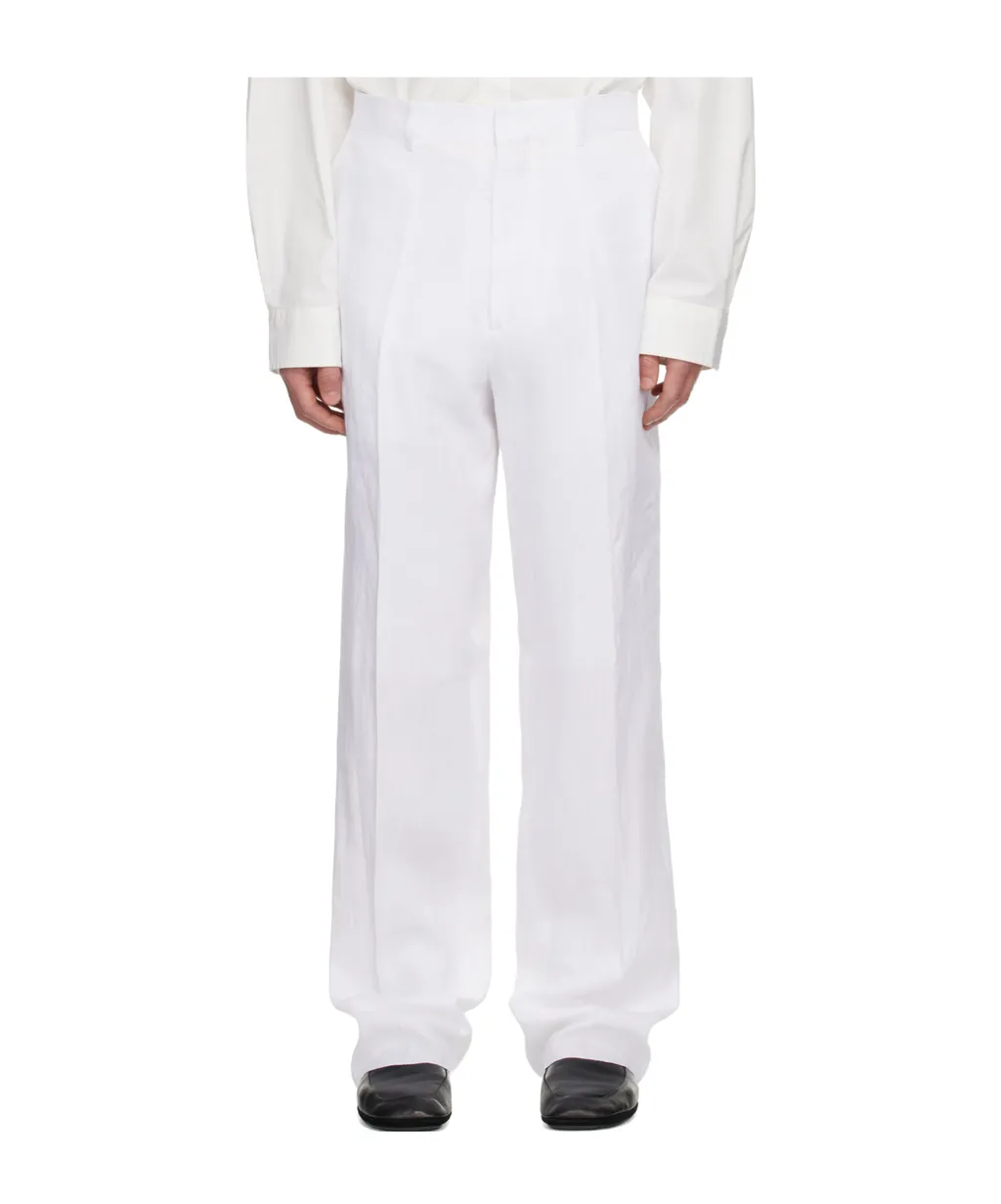 Casual Pants With Belt Loops