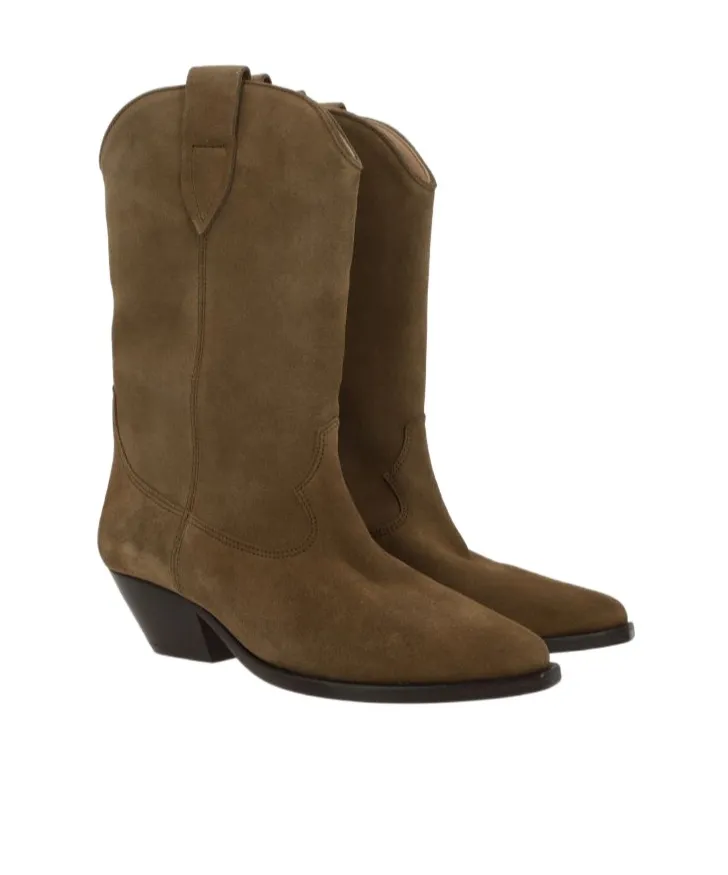 Pointed-Toe Ankle Boots