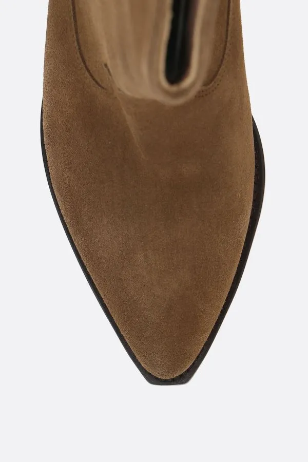 Pointed-Toe Ankle Boots