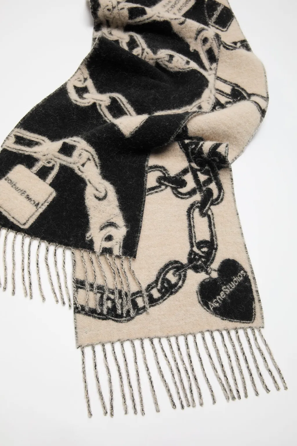 Chain Fringe Scarf