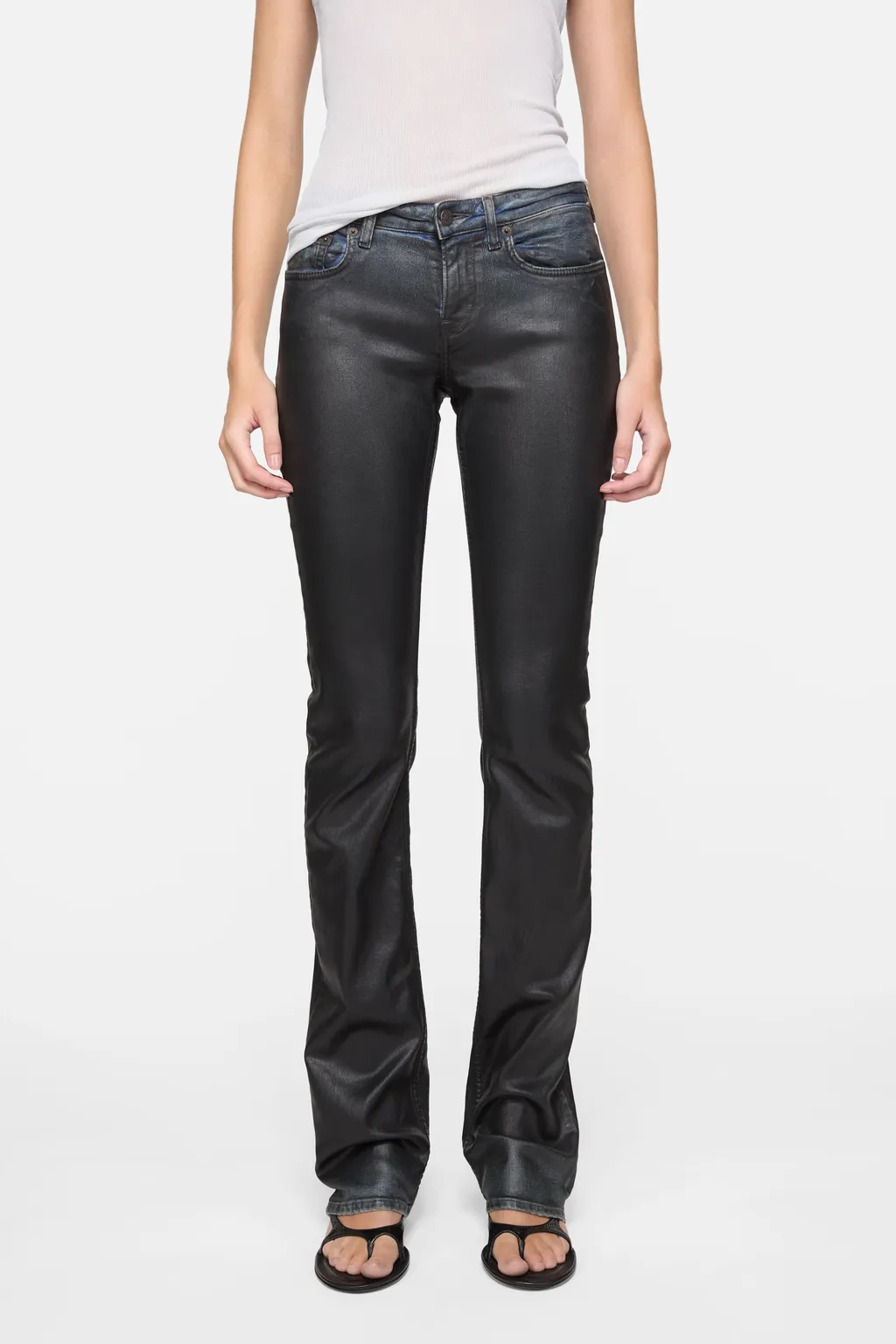 Acne Studios Logo-Patch Skinny Jeans