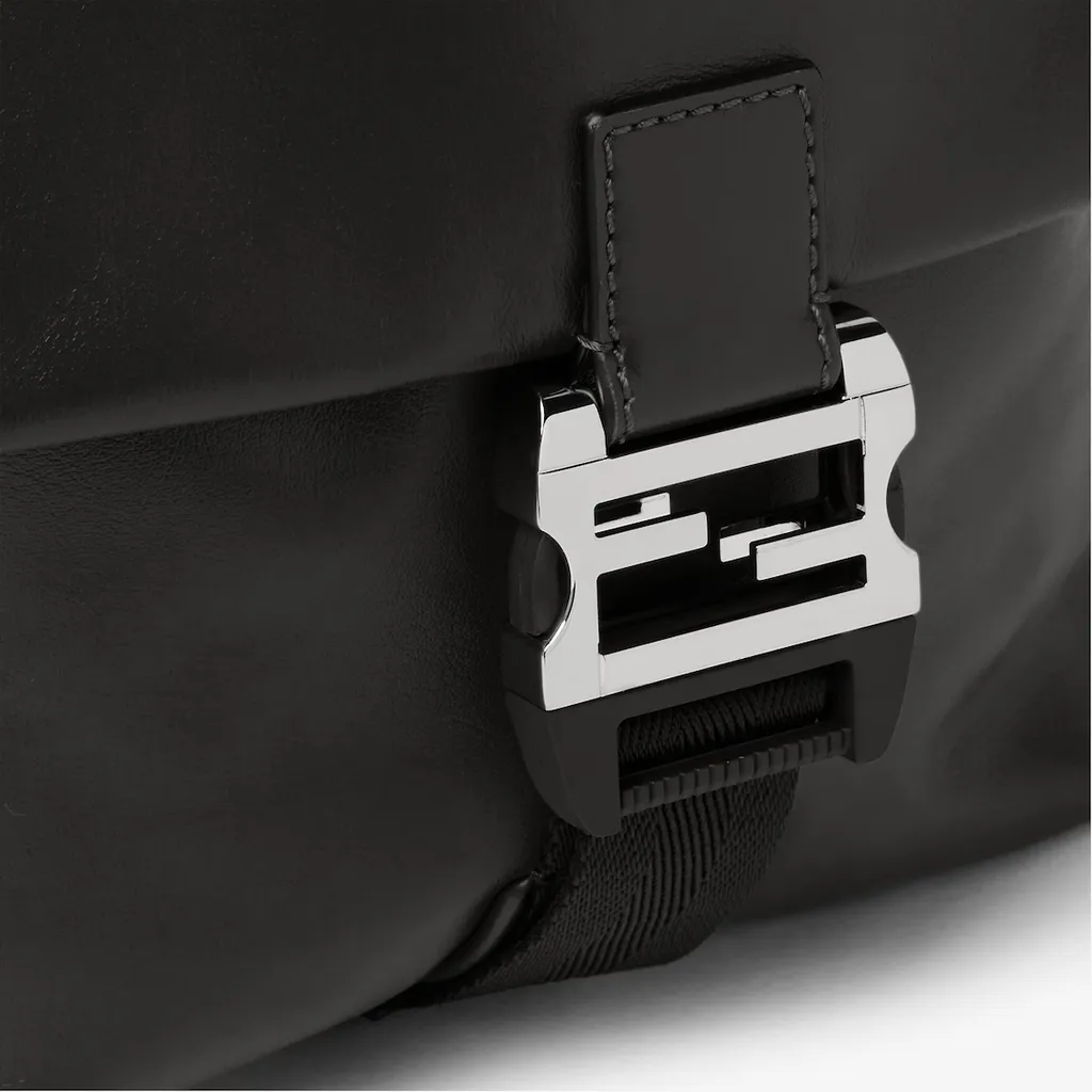 Fendi Flux Buckle Detailed Crossbody Bag
