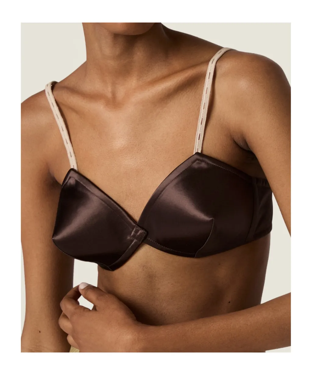 Satin Bra