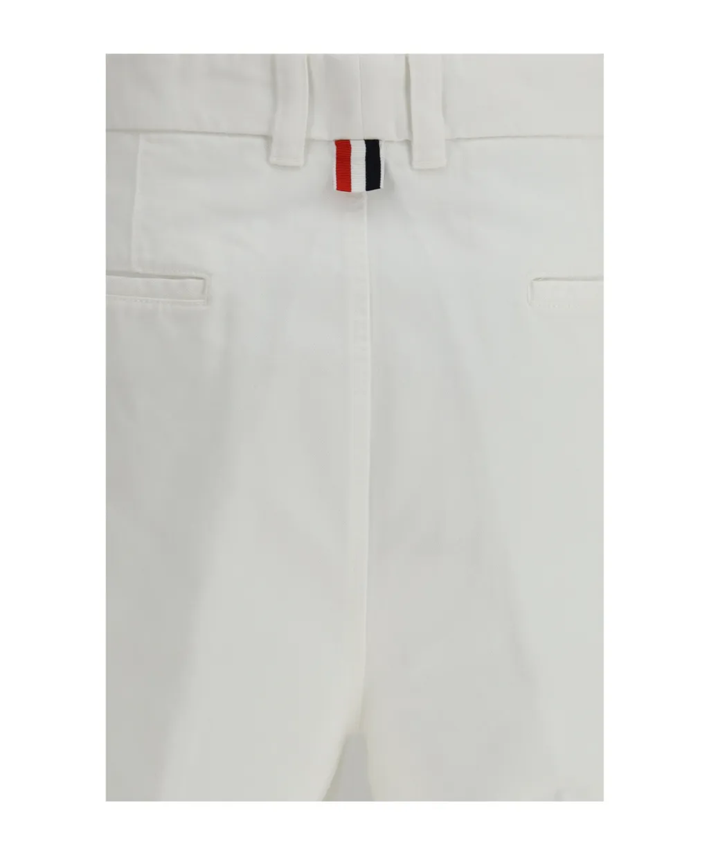 Thom Browne Buttoned Chino Shorts