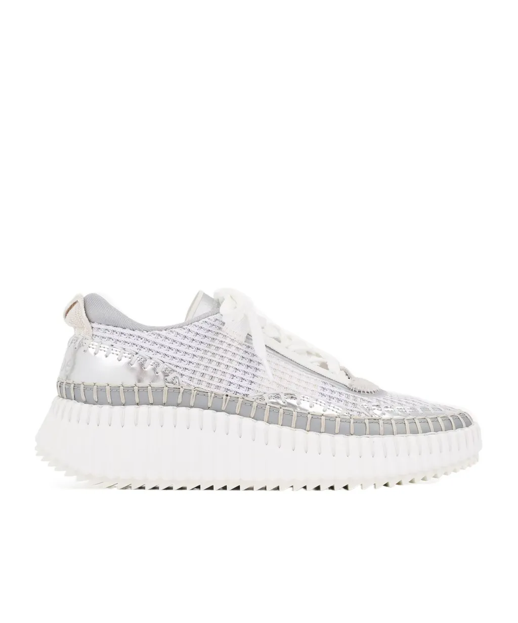 Chloé Nama Lace-Up Sneakers