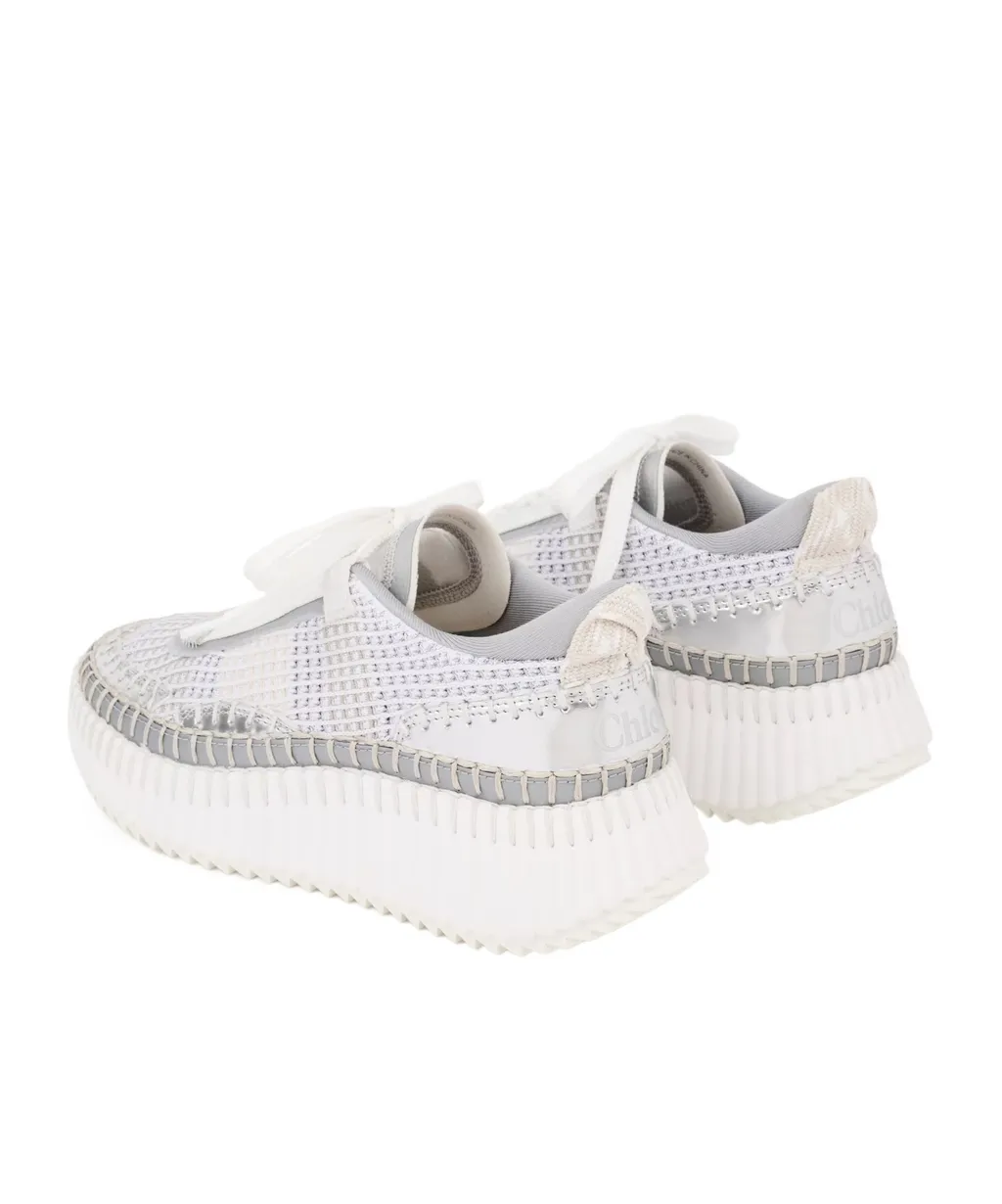 Chloé Nama Lace-Up Sneakers