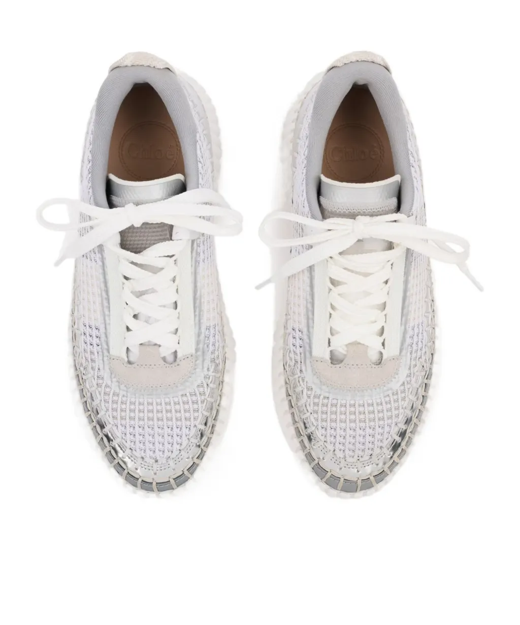 Chloé Nama Lace-Up Sneakers