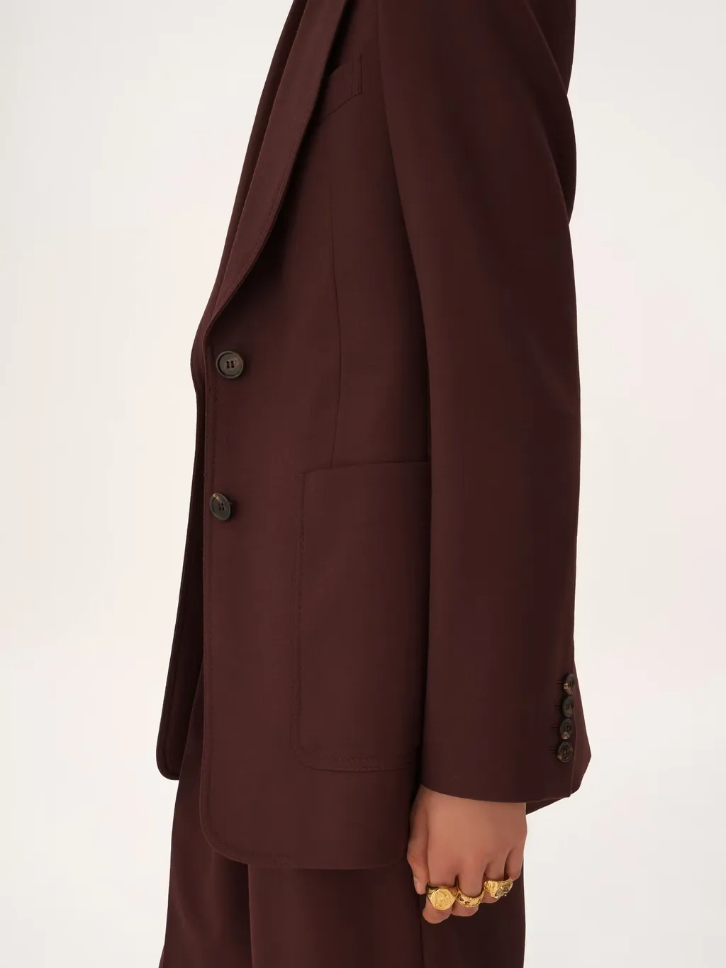 Pocket Button Blazer