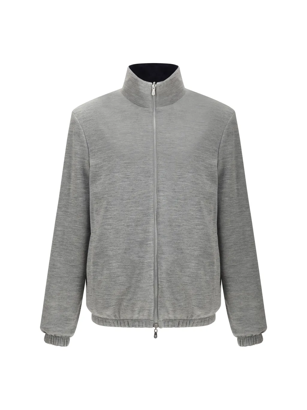 Brunello Cucinelli Crest Embroidered Reversible Jacket