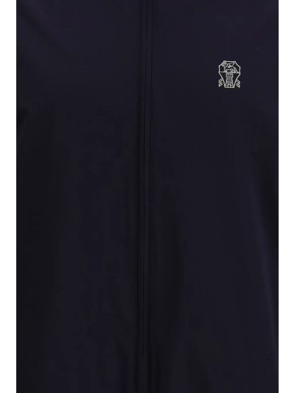 Brunello Cucinelli Crest Embroidered Reversible Jacket