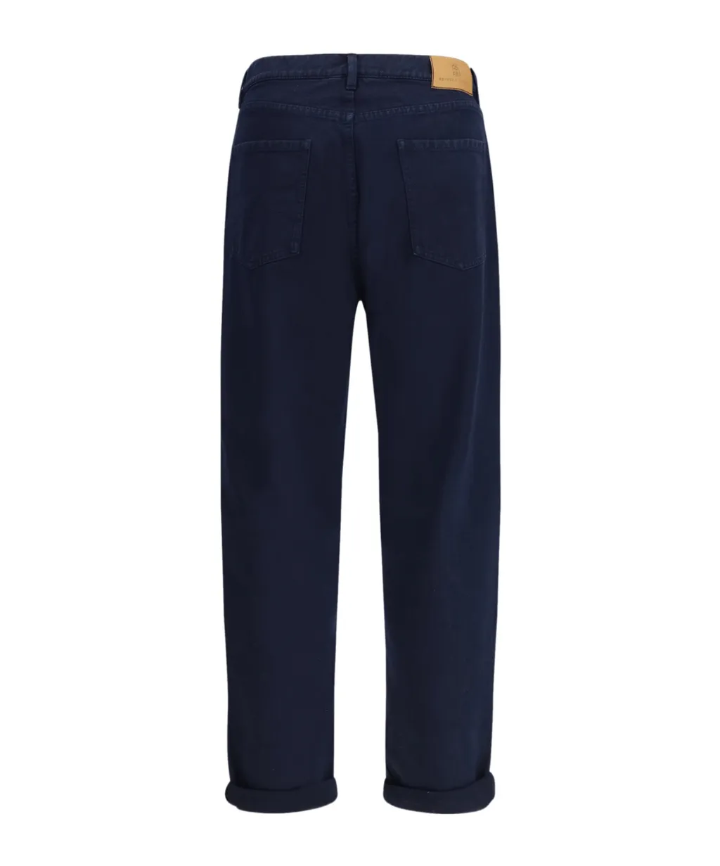 Iconic Fit Five-Pocket Jeans