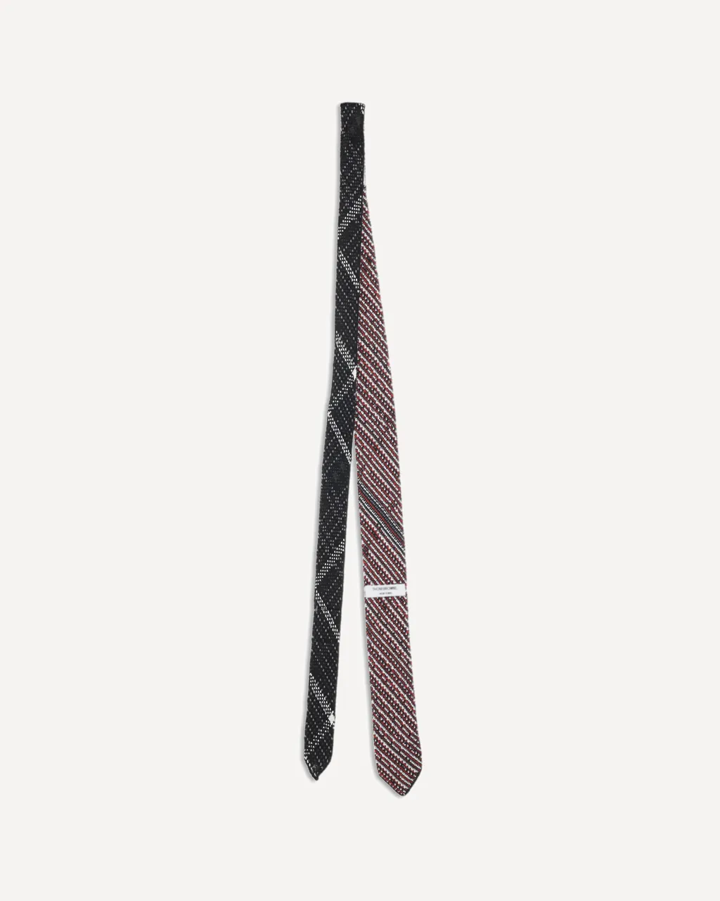 Thom Browne Check Tie
