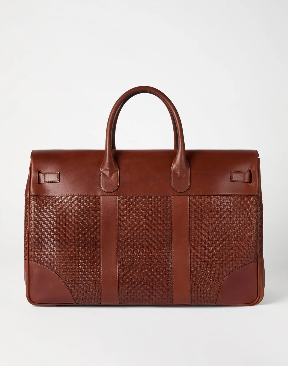 Brunello Cucinelli Braided Country Bag
