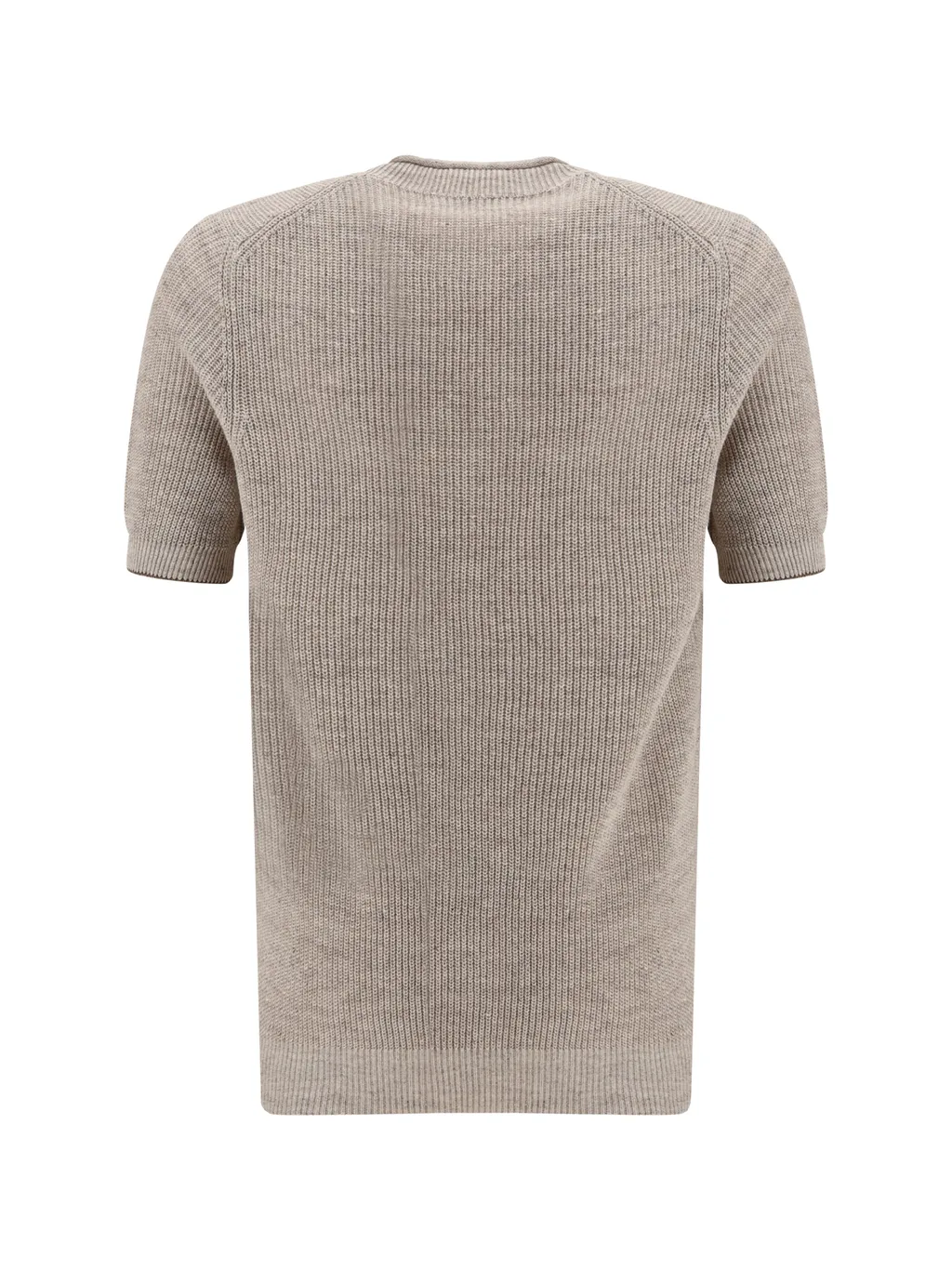 Short-Sleeve Knitted T-Shirt