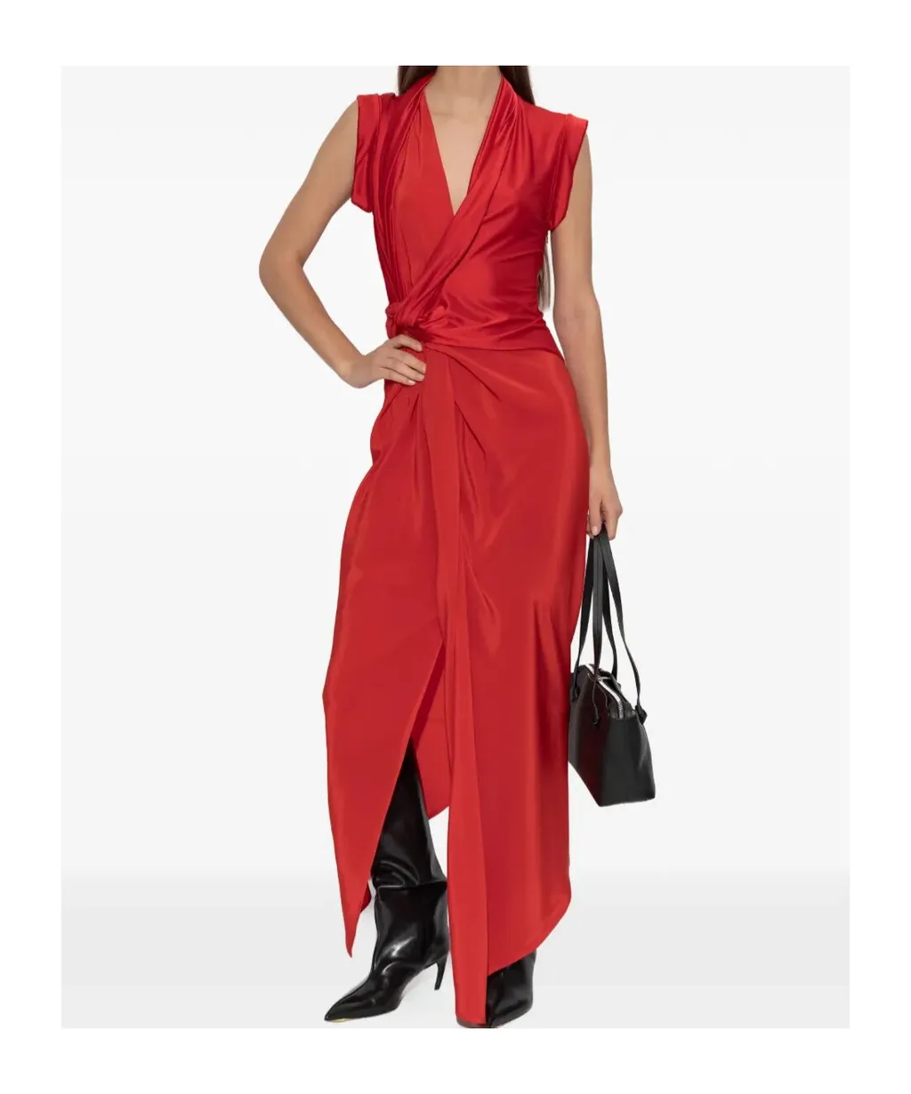 Knot Detail Maxi Dress