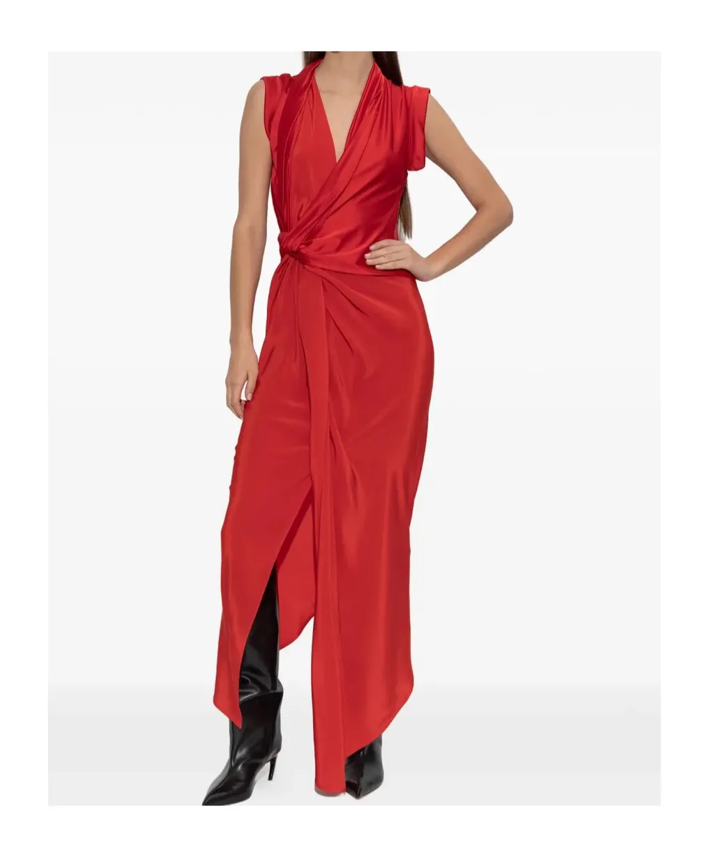 Knot Detail Maxi Dress