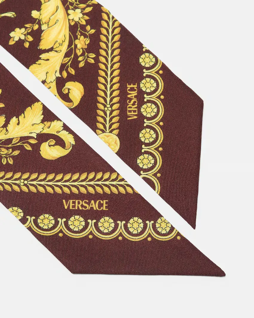 Barocco-Print Scarf