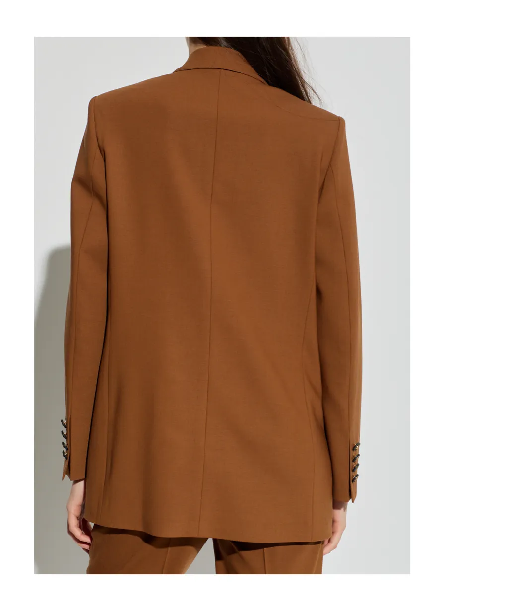Etro Double-Breasted Long Sleeved Blazer