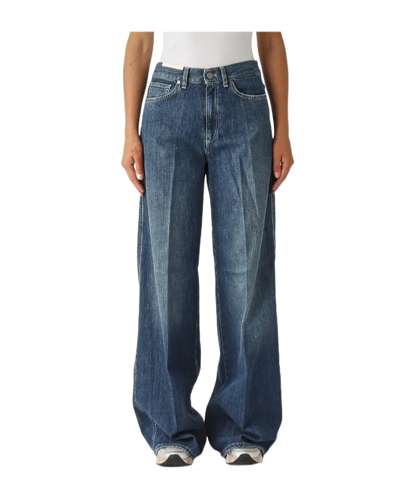 Pt Torino Denim Cindy Wide-Leg Jeans