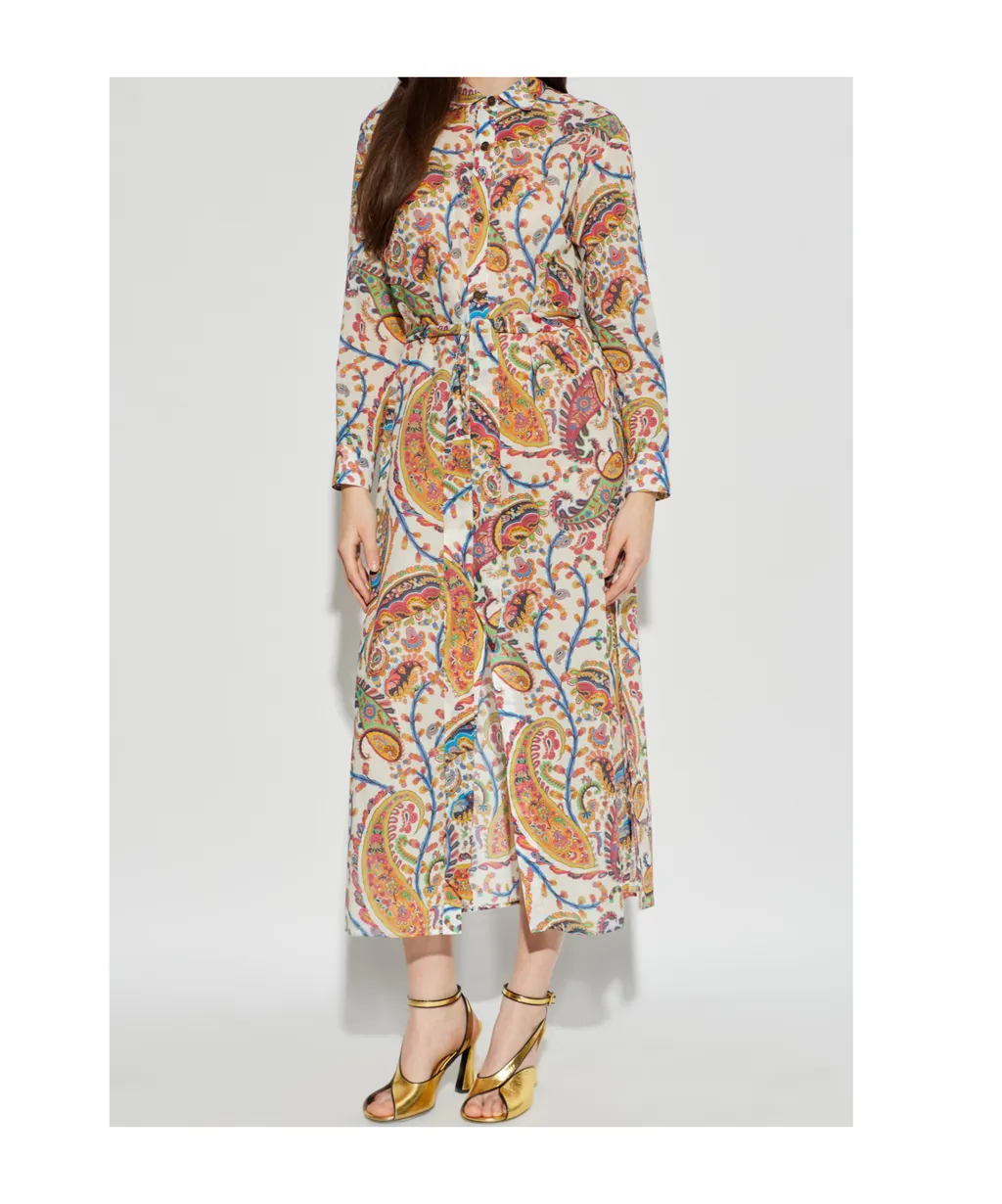 Etro Paisley Printed Midi Dress
