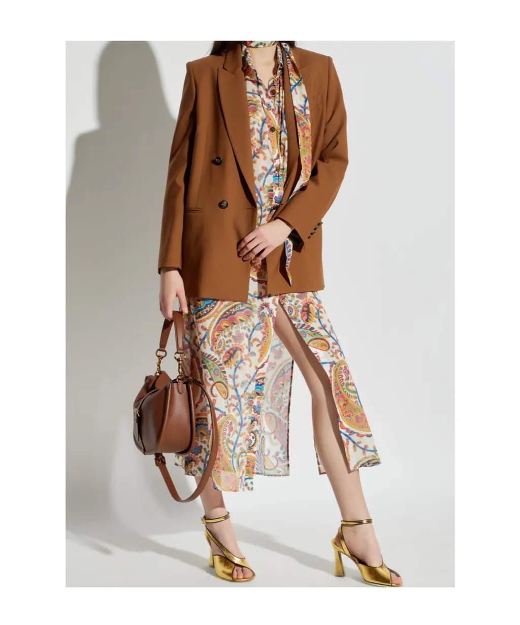 Etro Paisley Printed Midi Dress