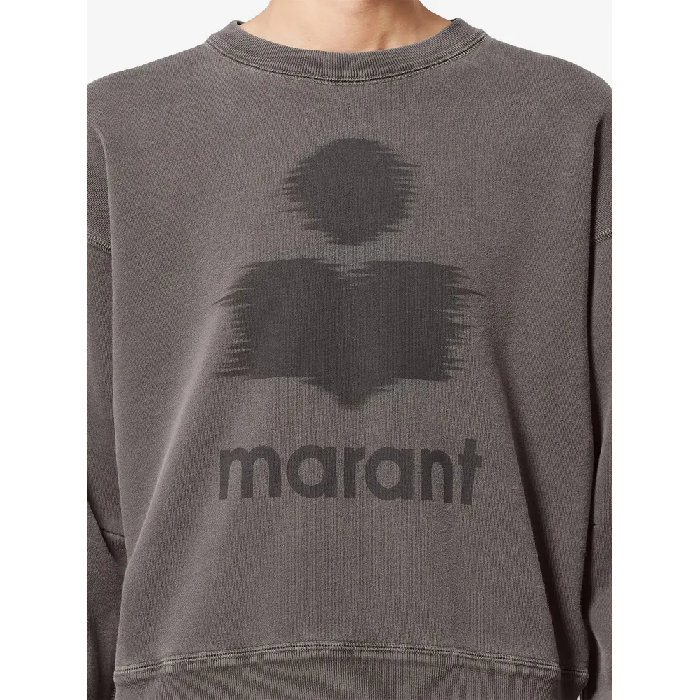Isabel Marant ÉToile Logo Printed Crewneck Sweatshirt