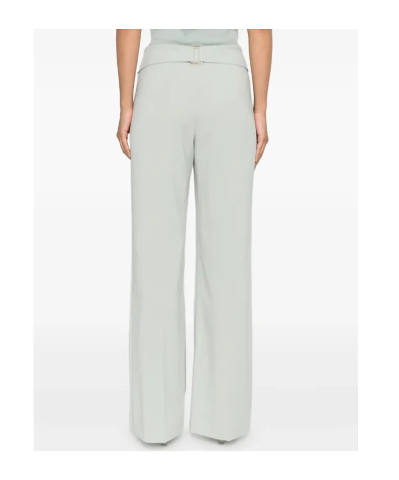 Belted Palazzo Trousers