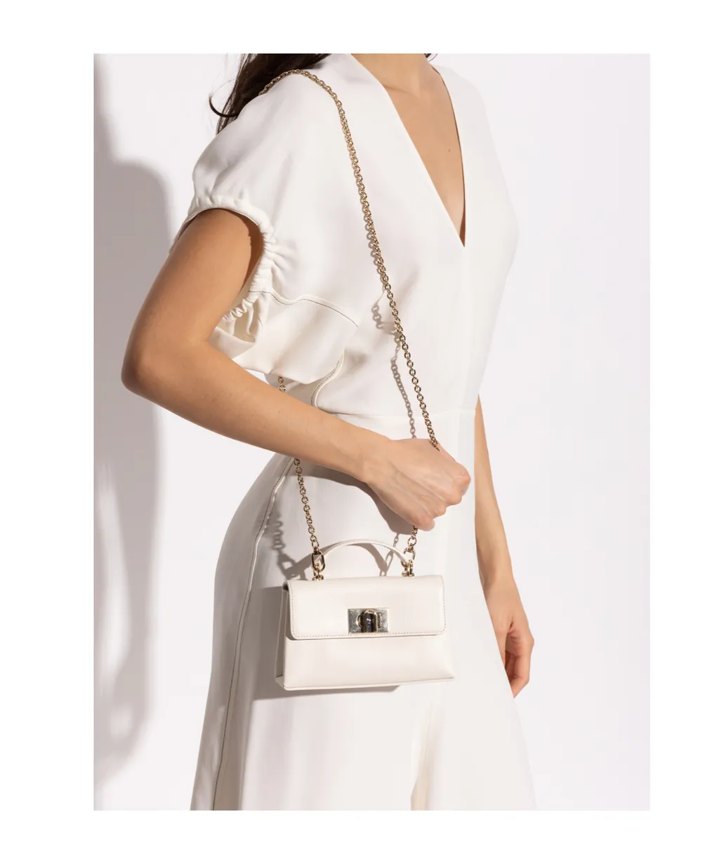Diamante Mini Chain Shoulder Bag