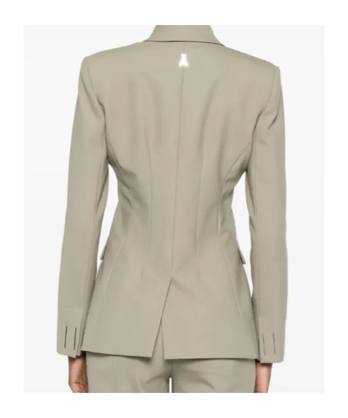 Long-Sleeved Suit Jacket